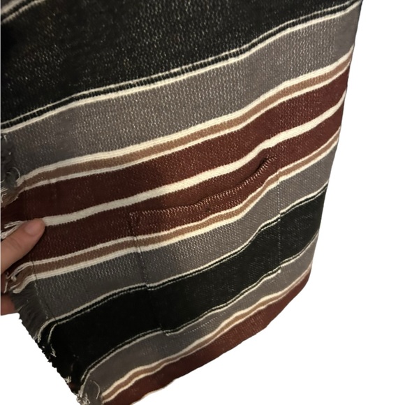 Wonderly Striped Open Front Cardigan jacket size medium NWT - Picture 5 of 8